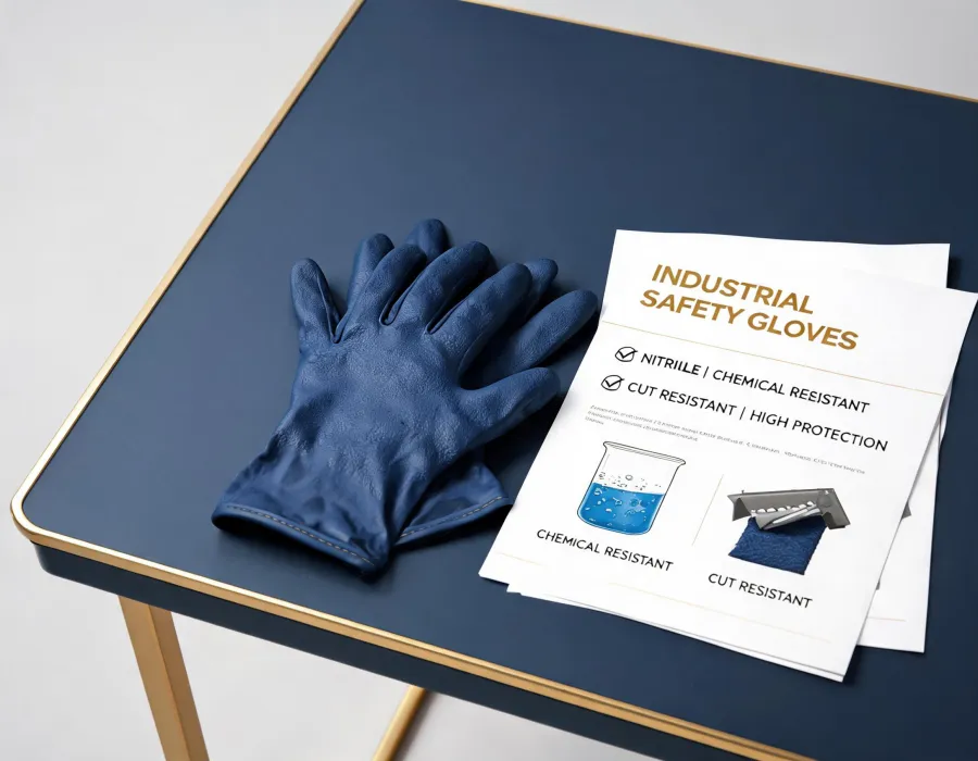 Showa nitrile and chemical resistant glove selection